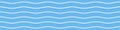 Water waves background. Sea, ocean or river concept. Flat style. Vector illustration Royalty Free Stock Photo