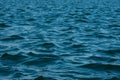 Water waves on the blue sea  Wallpaper  Background. Royalty Free Stock Photo