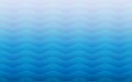 Water waves geometric seamless repetitive vector pattern texture Royalty Free Stock Photo