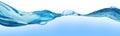 Water Waves Wave Banner Background Texture Blue Royalty Free Stock Photo