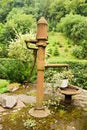 Water well hand pump Royalty Free Stock Photo