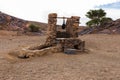 Water well in Sahara desert Royalty Free Stock Photo