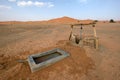 Water well in Sahara Desert, Morocco Royalty Free Stock Photo