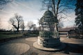 Water well on Schlossberg hill in Graz city Royalty Free Stock Photo