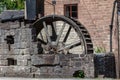 Water wheel in Cromford Royalty Free Stock Photo