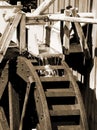 Water wheel at mill Royalty Free Stock Photo