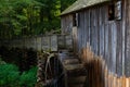 Water wheel and mill Royalty Free Stock Photo