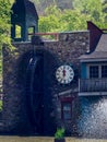 Water wheel at old grist mill Royalty Free Stock Photo