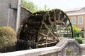 Water Wheels ancient in L`Isle-sur-la-Sorgue Provence France Royalty Free Stock Photo