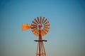 Water Windmill Blue Sky Royalty Free Stock Photo