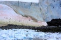 Antarctica, glaciers near Waterboat Point Royalty Free Stock Photo