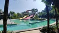 Waterboom Pool Park Royalty Free Stock Photo