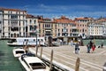 Waterbus stop in Venice