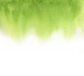 Watercolor absrtract gradient green Royalty Free Stock Photo