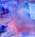 Watercolor abstract background