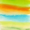 Watercolor abstract background. Fresh colorful background with an spring atmosphere.