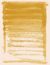 Watercolor abstract background from textured brush strokes of yellow paint Royalty Free Stock Photo