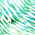 Watercolor animal print background. Royalty Free Stock Photo