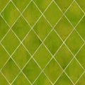 Argyle geometric watercolor seamless pattern Royalty Free Stock Photo