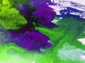 Watercolor art background creative fresh vibrant textured wet wash blurred overflow chaos