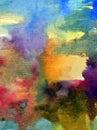 Watercolor art background abstract colorful textured