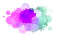 Watercolor Astract Vector Background or Aquarelle Texture