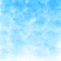 Vector Gradating Blue Watercolor Texture Abstract Background Royalty Free Stock Photo