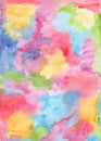 Watercolor background image - decorative composition. Use printed materials, signs, items, websites, maps, posters, postcards, pac