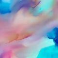 watercolor background with vibrant colors and creativity ai generated