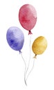 Watercolor Balloon set