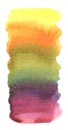 Watercolor blending paint for background, colorful watercolor splatter hand drawn