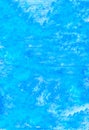 Watercolor blue  messy  abstract  wet drawing  backdrop. Cute bright image Royalty Free Stock Photo