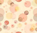 Watercolor Bokeh Circles Pattern Pastel Background Royalty Free Stock Photo