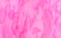 Watercolor bright pink background. Liquid aquarelle texture, hand painted