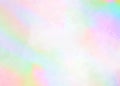 Watercolor bright rainbow heaven diagonal stripes wash painting in unicorn pink cyan blue yellow colors