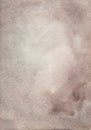 Watercolor calm brown and gray background painting. Taupe color overlay. Old parchment backdrop Royalty Free Stock Photo