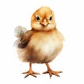 Watercolor Clipart Illustration Of A Cute Little Chicken