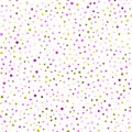 Watercolor confetti seamless pattern.