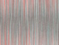 Watercolor coral, blue and grey striped background.