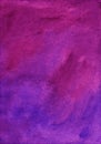 Watercolor dark pink and purple background texture. Old deep crimson and violet backdrop