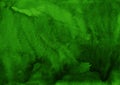 Watercolor deep poison green background texture. Dark abstract backdrop