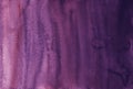 Watercolor deep purple gradient background texture. Grunge violet ombre backdrop, hand painted