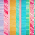 Watercolor design element. Striped background.