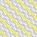 Watercolor doodle stripe background. Hand painted whimsical broken line seamless pattern. Decorative whimsical scandi