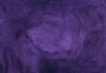 Watercolor elegant deep violet background texture. Aquarelle abstract dark purple backdrop, stains on paper