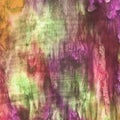 Watercolor fluid pink, green and violet texture