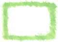 Watercolor frame border Royalty Free Stock Photo