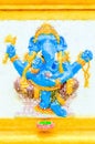 Watercolor of ganesha statue