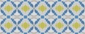 Watercolor Geometric Pattern. Blue Bohemian Texture. Watercolor Tile. Indigo Geo Tile.