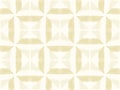 Watercolor Geometric Pattern. Ivory Bohemian Design. Watercolor Tile. Beige Stain Tile. Royalty Free Stock Photo